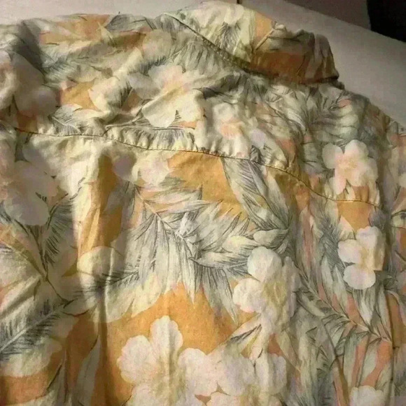 American Eagle Button Up Shirt Summer Pool Beach Small - Picture 3 of 7